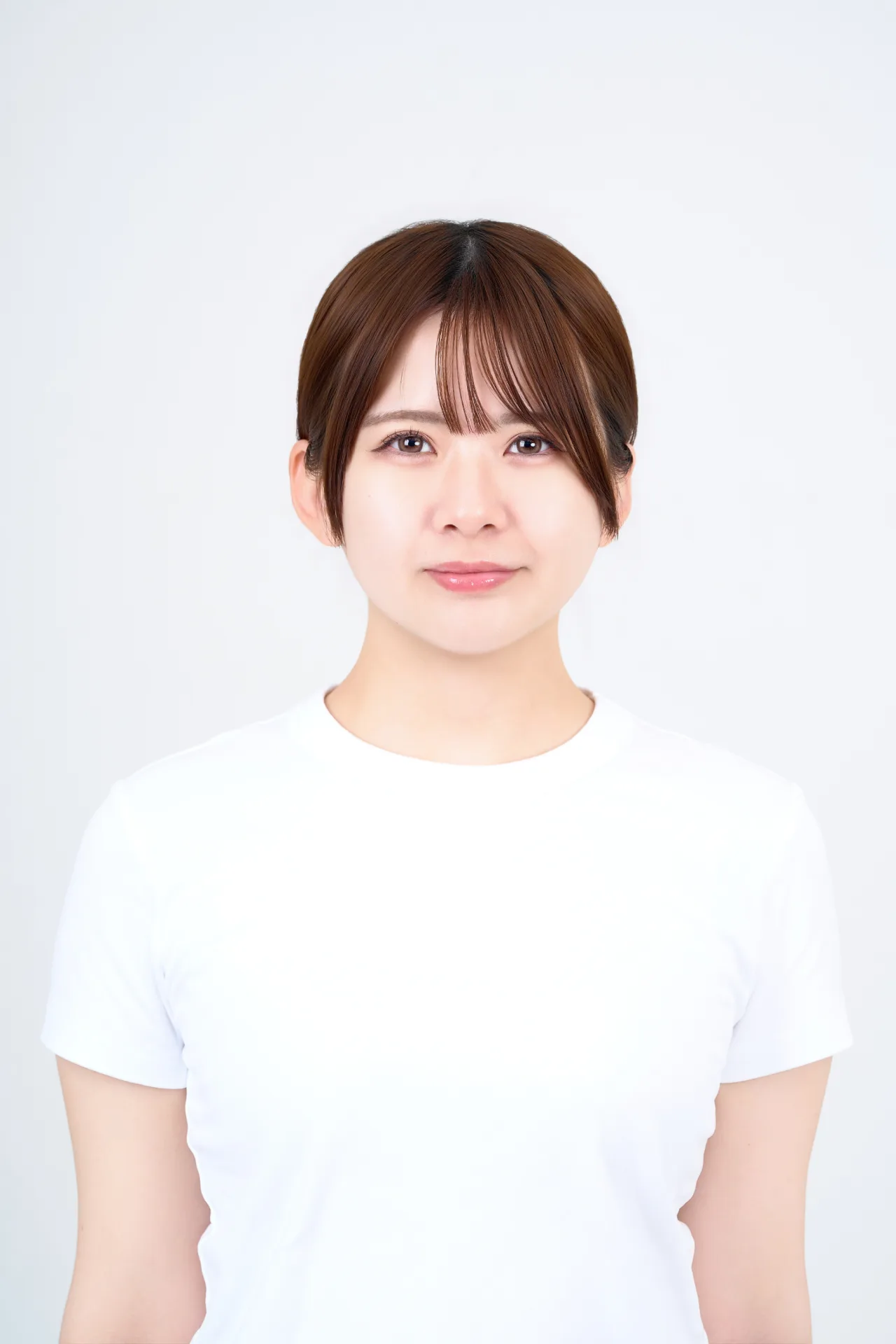 正面向きで平面的に見える例