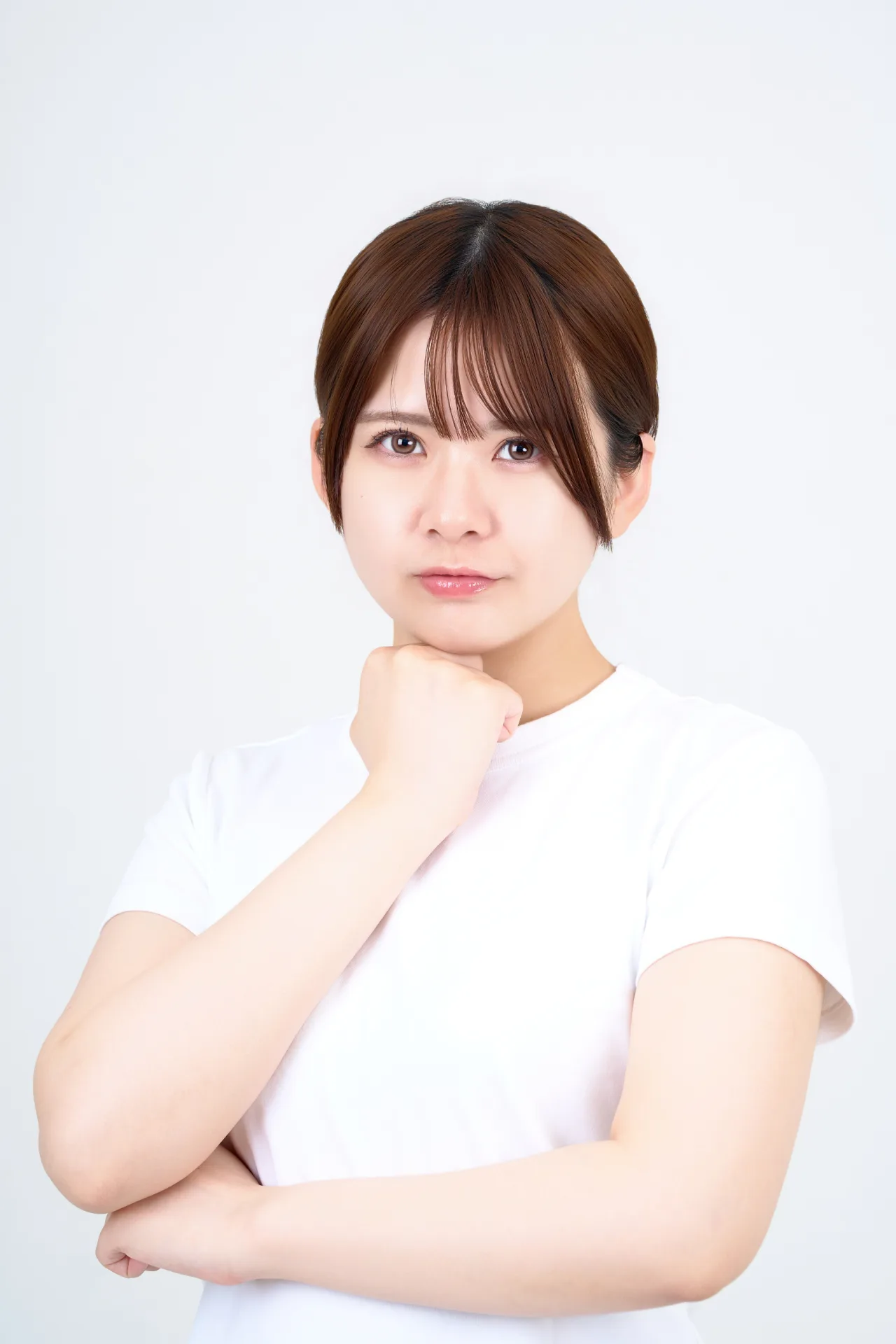 力みすぎてぎこちない指の形