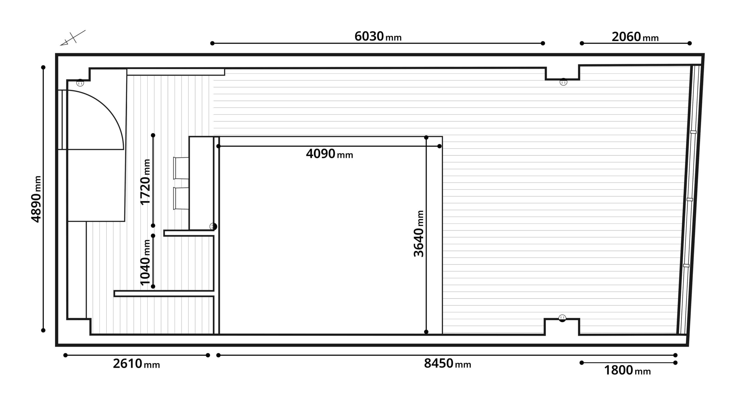 STUDIO 1616 横浜店の図面2