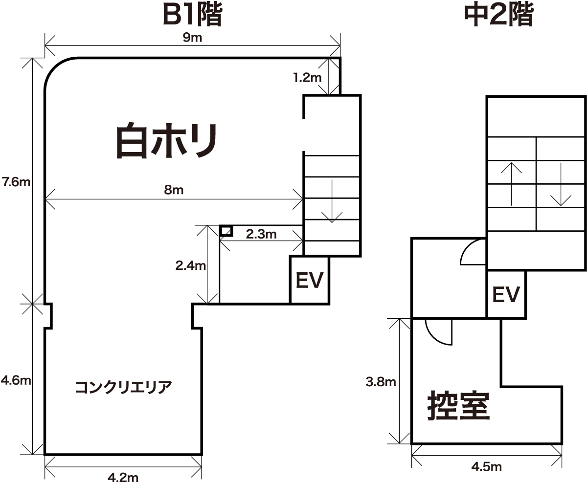 STUDIO KOTOBUKIの図面1